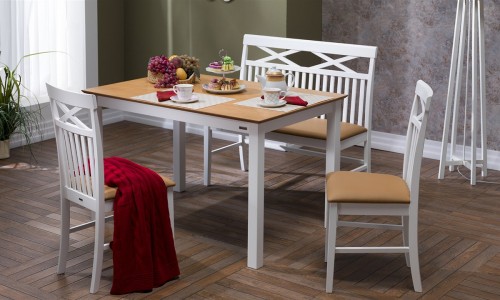 Lavin Mutfak Masa Sandalye Takimi Evimpark Bellona