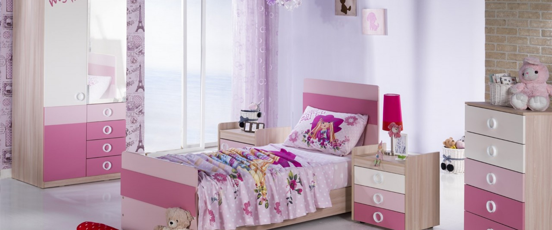 Portivo Bebek Odasi Pembe Evimpark Bellona